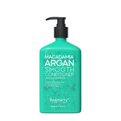 3x Beamarry Macadamia Argan Smooth Conditioner 380ml