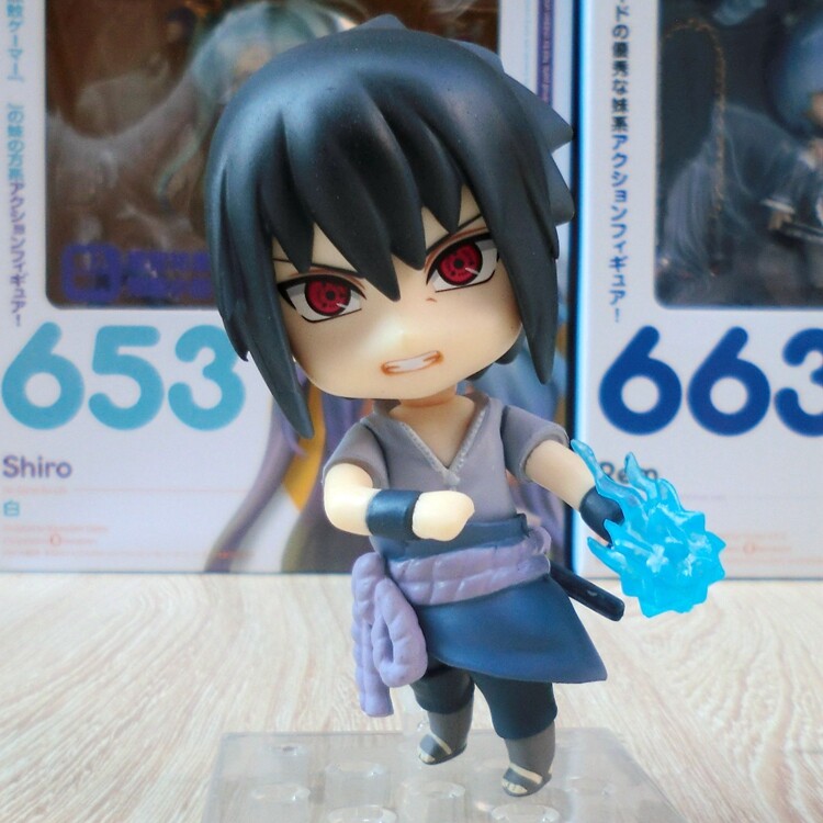 Anime Naruto Uchiha Sasuke Nendoroid 707 Action PVC Figure Model Doll Toy Gifts | eBay