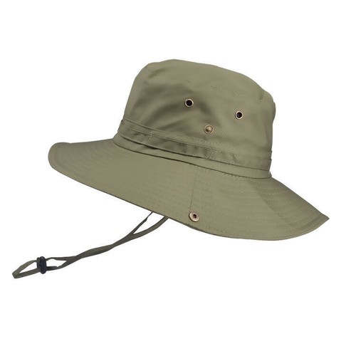 Sun Hat UV Protection Wide Brim Breathable Bucket Cap Summer Fishing Men Women