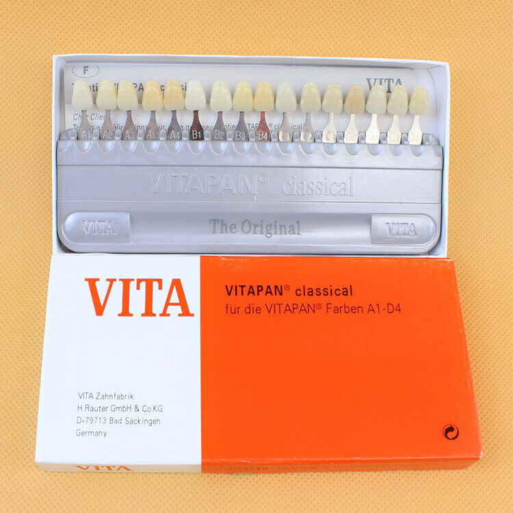 Dental materials VITA16 color comparison card Tooth color comparison card