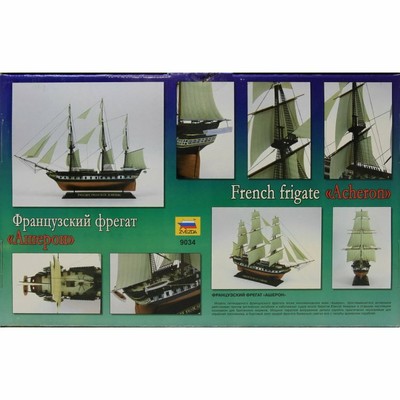 French Frigate Acheron Zvezda 1:200 Kit Z9034 Model