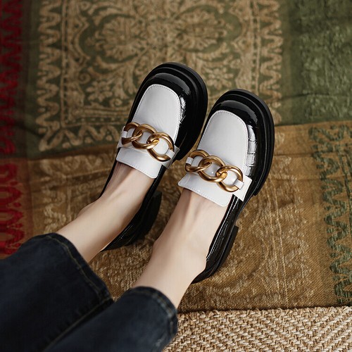 靴 Her lip to Medallion Heel Loafer Her lip to Medallion Heel Loafer