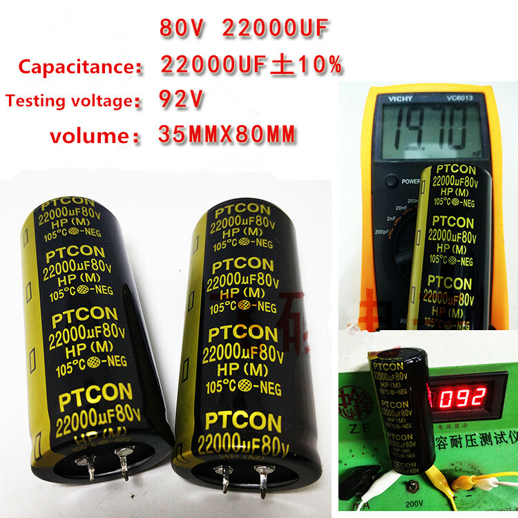 22000uF 22000mfd 80V 35*80 Electrolytic Capacitor | eBay