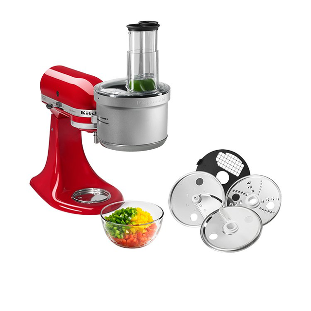 kitchenaid food processor with dicing attachment