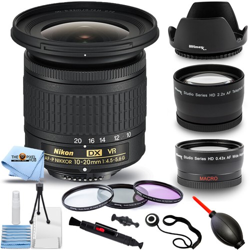 Nikon AF-P DX NIKKOR 10-20mm f/4.5-5.6G VR Lens 20067 - 10PC