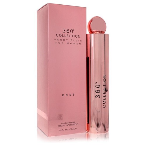 Perry Ellis 360 Collection Rose by Perry Ellis Женская парфюмированная вода в спрее 3.4