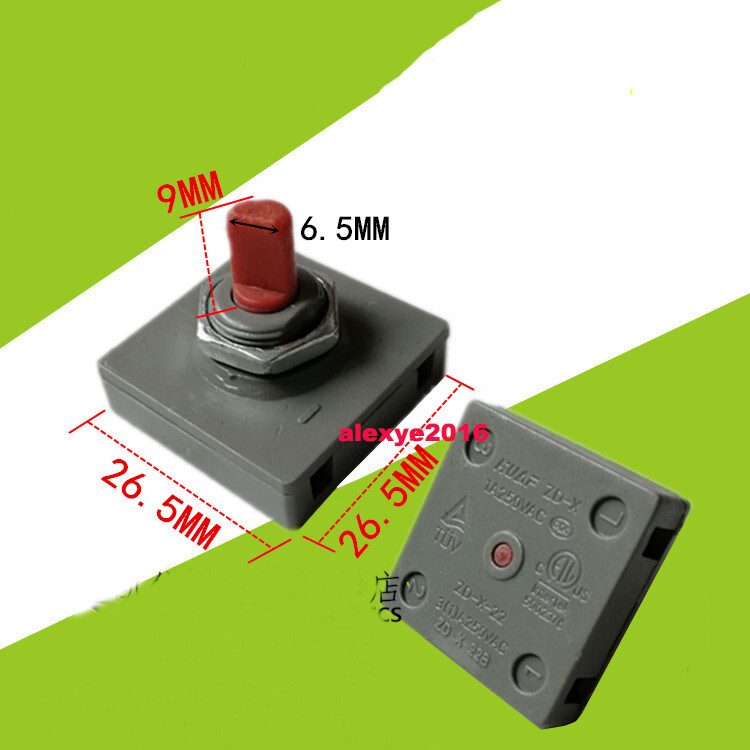 HUAF ZD-X / ZD-X-22 / ZD-X-22B Rotary Switch 4 Connectors 3