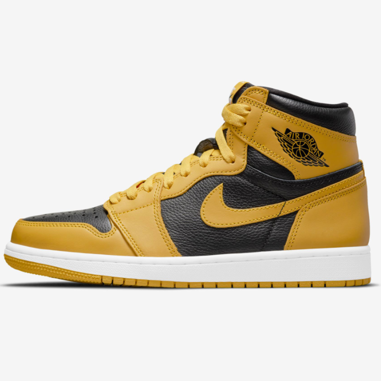 Pre-owned Jordan Nike Air  1 Retro High Pollen Basketball Shoes (555088-701) In Yellow