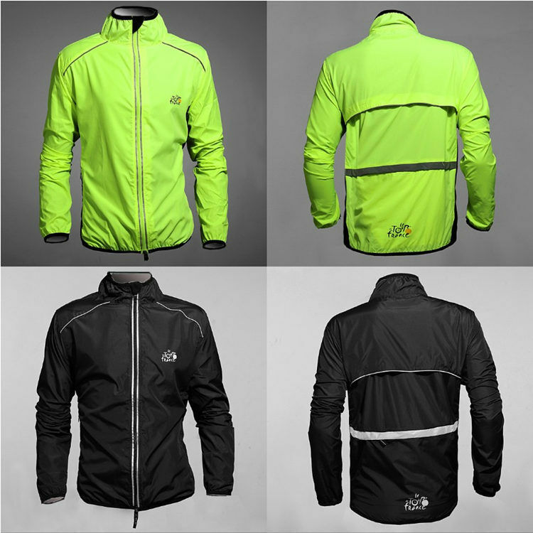Jersey Bicycle Windproof Jacket Light Rain Coat