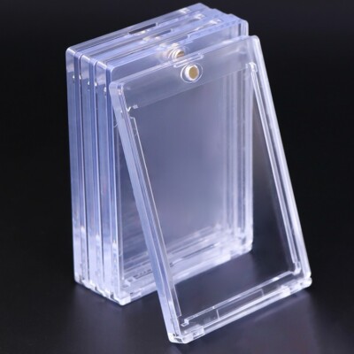 3pcs 130PT Booster Pack Magnetic One-Touch Holder Trading Card Protective Cases