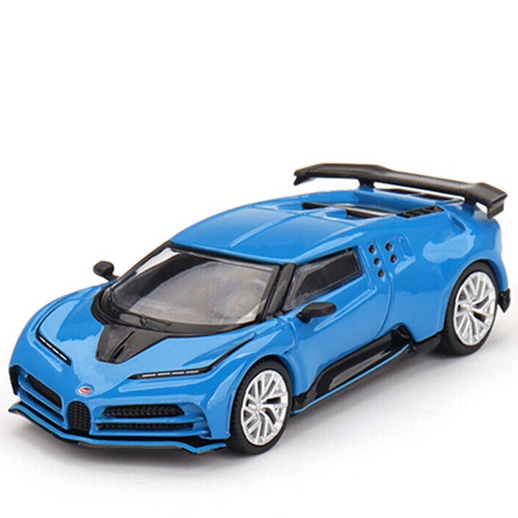 MINIGT ブガッティ 10台 Mini GT 1:64 Diecast Model Car Bugatti Centodieci Blu