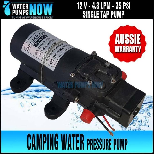 12V CARAVAN BOAT CAMPING WATER PUMPS AT WAREHOUSE PRICES FROM 40