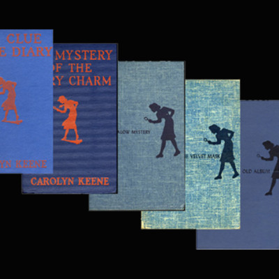   Vintage Nancy Drew ''Blue Tweed'' Edition Books (U-Pick) Hardcover Mysteries