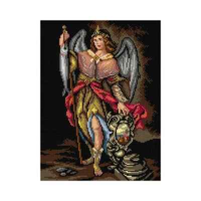 ''Archangel Rafael'' Printed Canvas for Tapestry Gobelin Embroidery 3181
