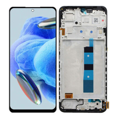 For Xiaomi Redmi Note 12 (4G) 23028RA60L 23027RAD4I TFT LCD Touch Screen W/Frame