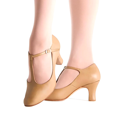 Bloch Chord T Strap 3 inch Heel Character Shoes eBay