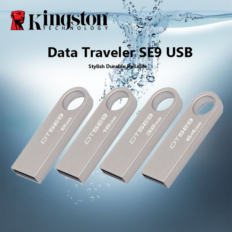 Kingston DTSE9 USB 2.0 Flash Drive Memory Stick 8GB 16GB