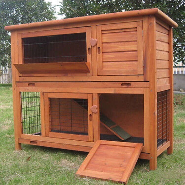 LARGE RABBIT HUTCH / GUINEA PIG RUN / DELUXE PET HUTCHES / FERRET CAGE