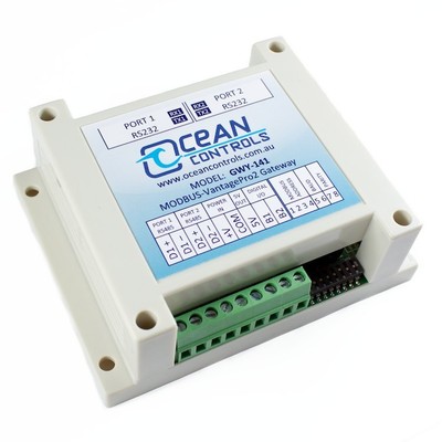 [ Ocean Controls GWY-141 ] Modbus to Davis VantagePro2 Weather Stn DIN Rail