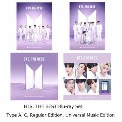 BTS Japan Best Album [BTS, THE BEST] Blu-ray Set 4Type album