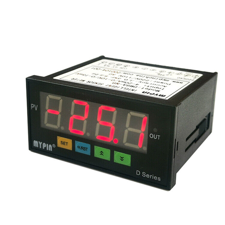 Digital Functional Pressure Indicator Controller Sensor Indicator MYPIN DM8A-INB