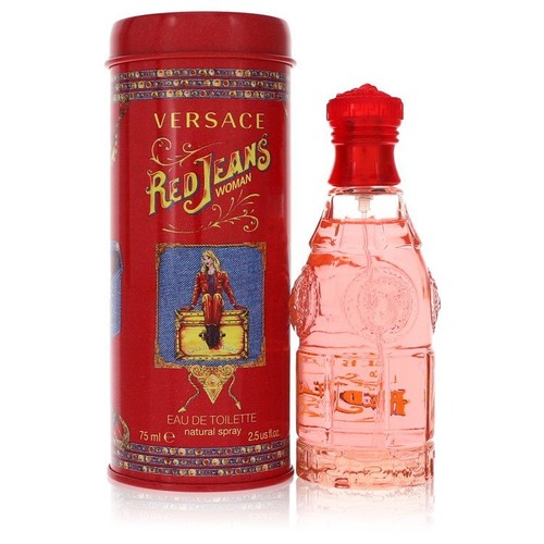 Red Jeans by Versace Женская туалетная вода в спрее 2,5 унции