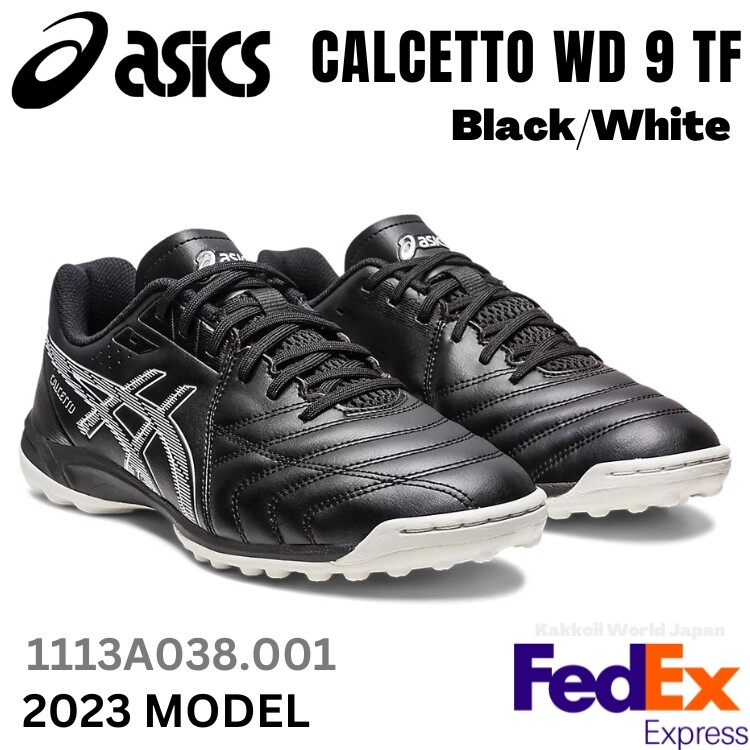 アシックス CALCETTO WD 9 TF 1113A038-101 CALCETTO WD 9 TF | WHITE/ELECTRIC BLUE | メンズ フットサル
