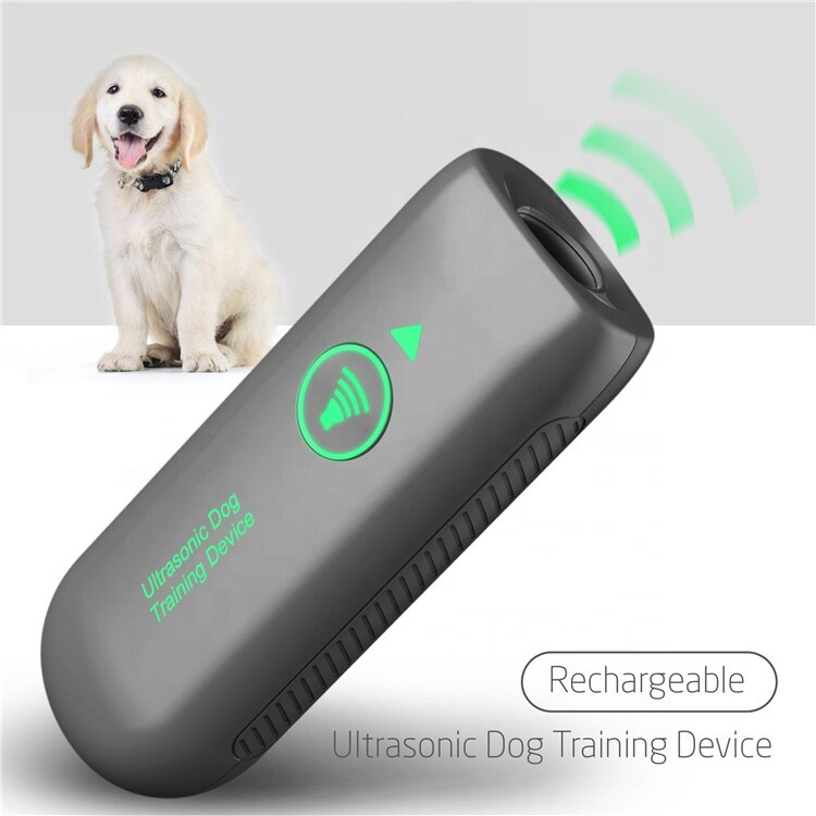 🔥 Rechargeable Ultrasonic dog trainer deterrent humane all breeds small dogs