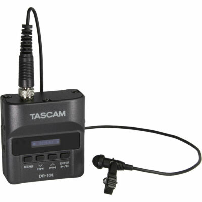 Tascam - DR-10L - Portable Digital Studio Recorder with Lavaliere Microphone