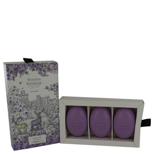 Lavender Perfume By Woods Of Windsor Fine English Soap 3x 2.1oz/3x62ml For Women