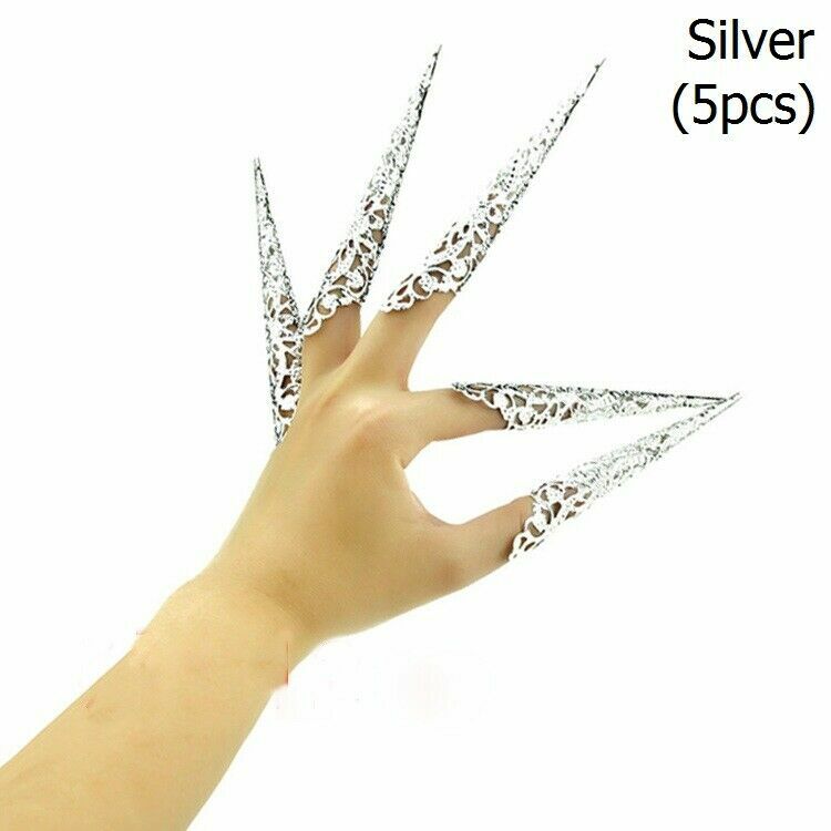 5pcs-metal-long-nail-rings-fingernails-cosplay-dance-props-chinese-style-vintage
