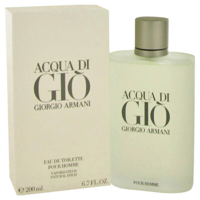 ACQUA DI GIO BY GIORGIO ARMANI POUR HOMME 6.7 oz Eau De Toilette Spray