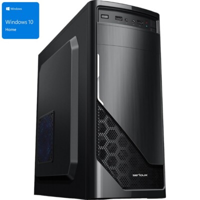 Custom build Desktop PC Intel Core I7 3770 16GB DDR3 512SSD Black-D Win 10 Home