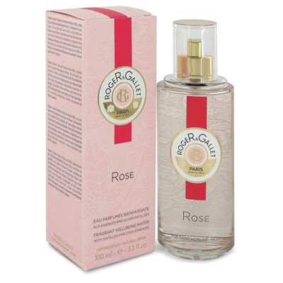 Roger & Gallet Rose Perfume 3.3 oz Fragrant Wellbeing Water Spray for Women