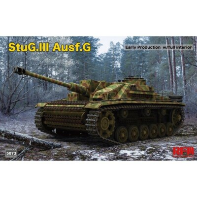 RYEFIELD MODEL RFM RM-5073 1/35 StuG.III Ausf.G Early w/Full Interior Kit
