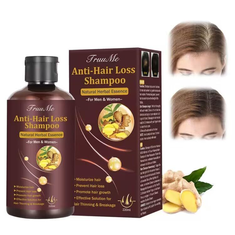 Shampoo Para Crecer El Pelo Alopecia Tratamiento Caida Cabello Champu Calvicie