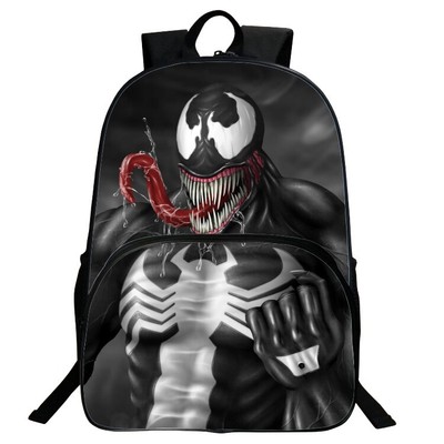 Venom School Backpacks Casual Unisex Rucksacks Student Shoulder Bags Gift