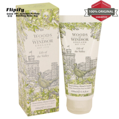 Lily of the Valley (Woods of Windsor) 3.4 oz Nourishing Hand Cream for Women