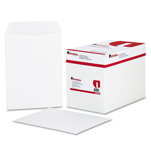 Universal Catalog Envelope, Side Seam, 9 X 12, White, 250/box"