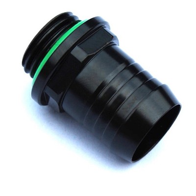 Bitspower G1/4'' to 1/2'' Barb Fitting for Soft Tubing, Matte Black