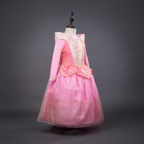 Aurora Vestito Bambina Carnevale Maschera Princess Girl Costume - Foto 7