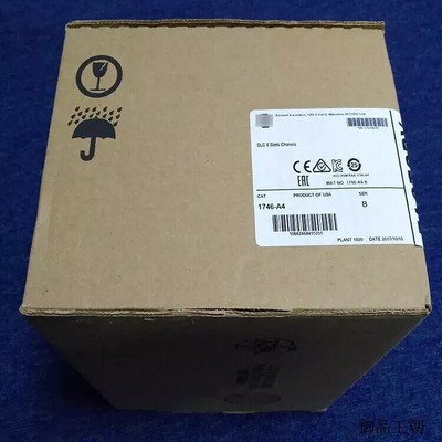 1746-A4 Allen Bradley SLC 500 4 Slots Chassis 1746A4