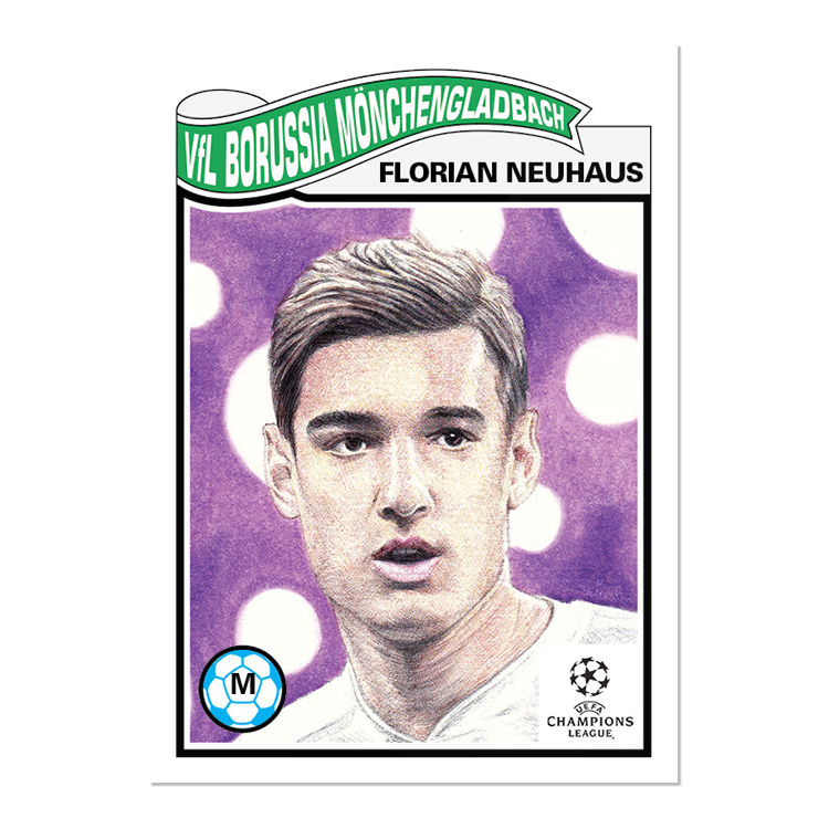 Topps UCL Living Set - Card 271 - Florian Neuhaus - Borussia Mönchengladbach