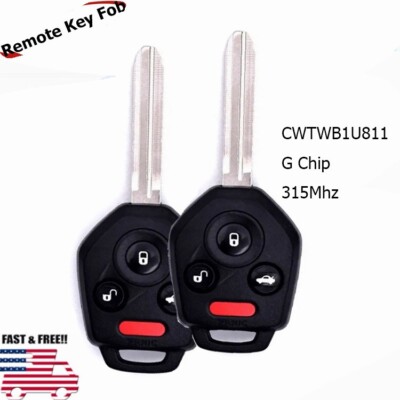 Remote Key Fob for Subaru Forester 2014-2018 Impreza 2012-2017 Legacy 2015-2017