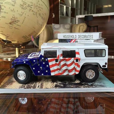1/18 Exoto Hummer Humvee H1 AM General Bush Cheney 2000 US Election TDT01806