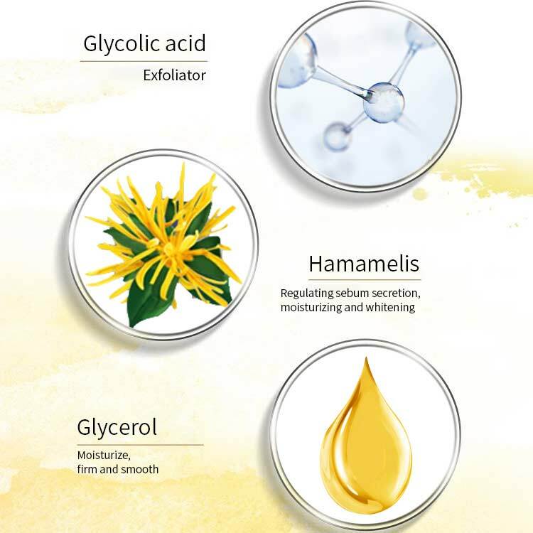 35% Glycolic Acid Facial Exfoliating Peel 50 Pads AHA Green Tea Top Seller Trend