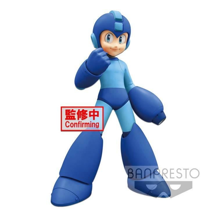 BANPRESTO MEGA MAN GRANDISTA ROCKMAN EXCLUSIVE LINES FIGURE