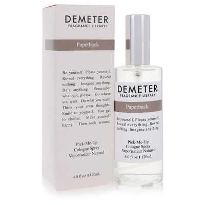 Demeter Paperback by Demeter Cologne Spray 4 oz For Women