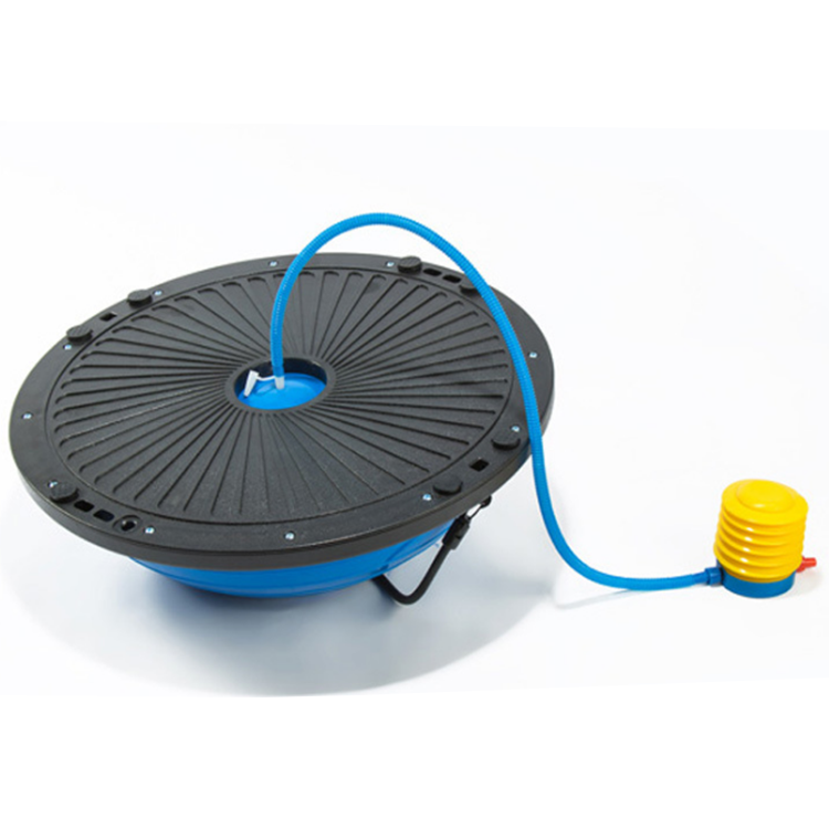 Half Ball Balance Trainer Stability Half Ball with Resistance Bands Blue 