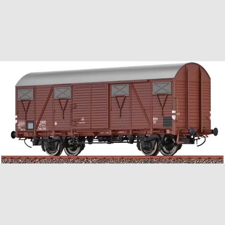 Brawa 50114 Carro chiuso FS tipo Gs vagone merci 2 assi H0 1:87